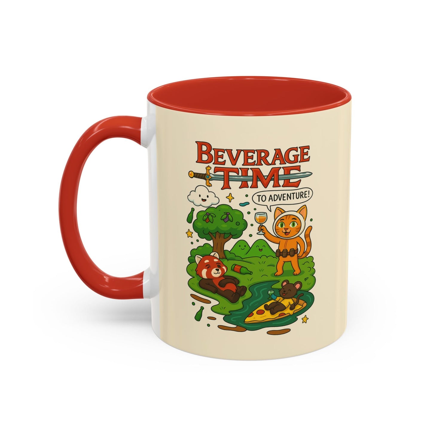 Adventure - Themed Coffee Mug - 'Beverage Time!' - DrinkingDojo™ Shop