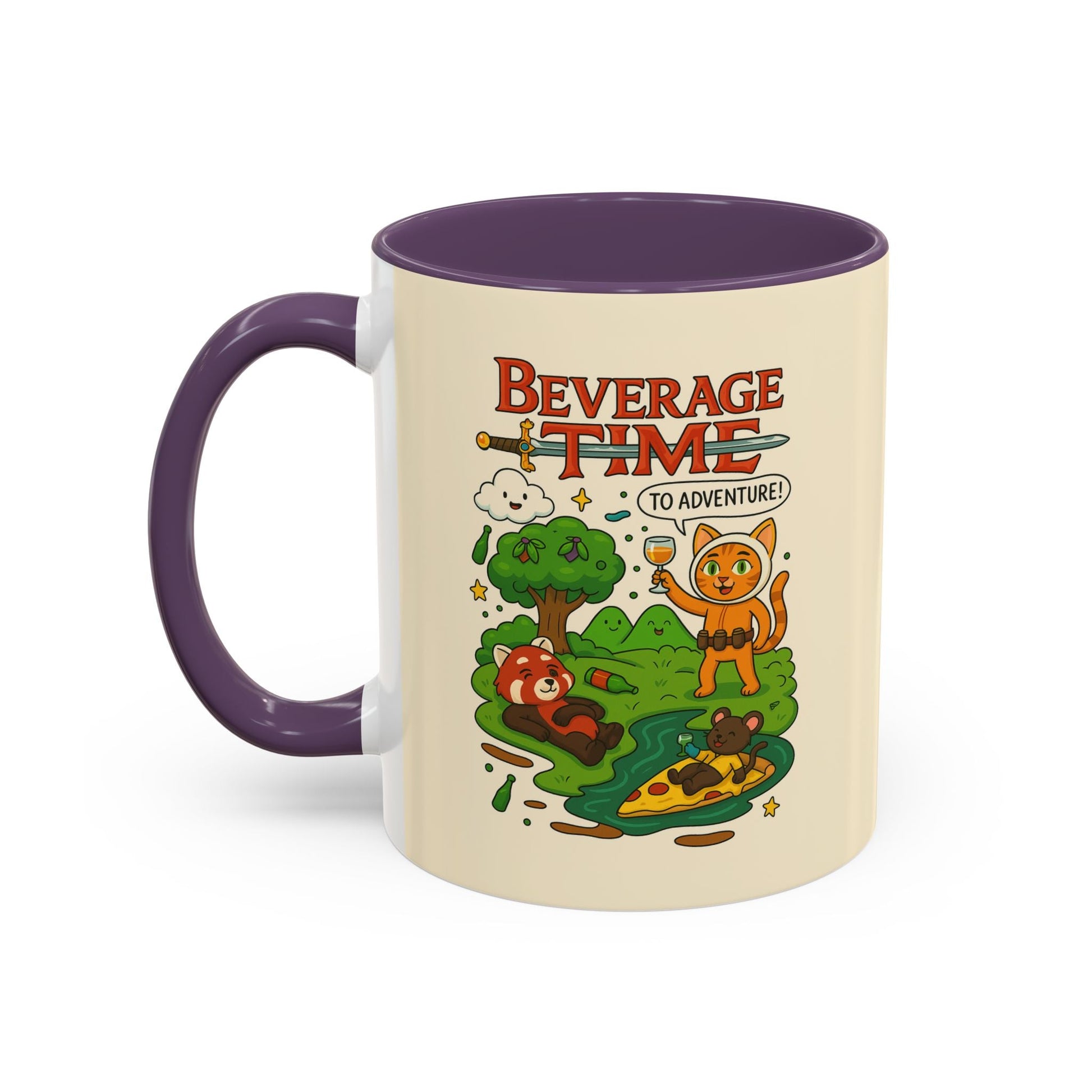 Adventure - Themed Coffee Mug - 'Beverage Time!' - DrinkingDojo™ Shop