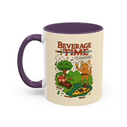 Adventure - Themed Coffee Mug - 'Beverage Time!' - DrinkingDojo™ Shop