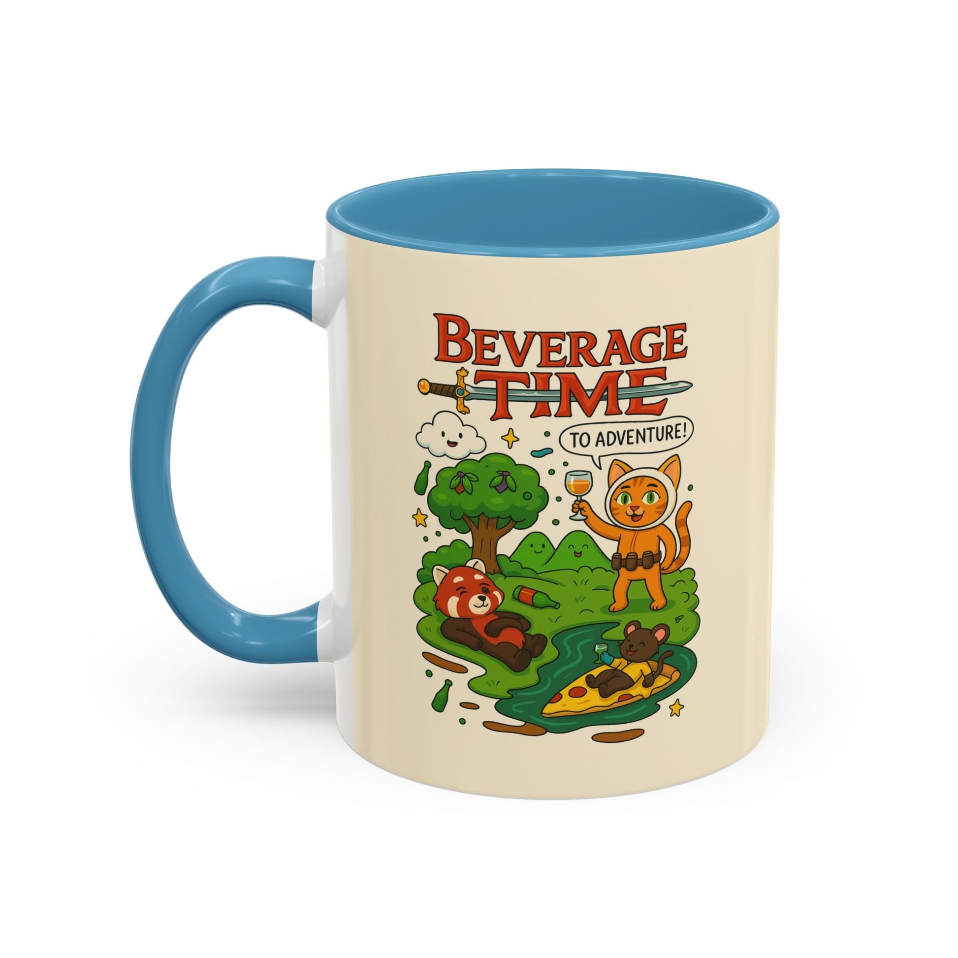 Adventure - Themed Coffee Mug - 'Beverage Time!' - DrinkingDojo™ Shop