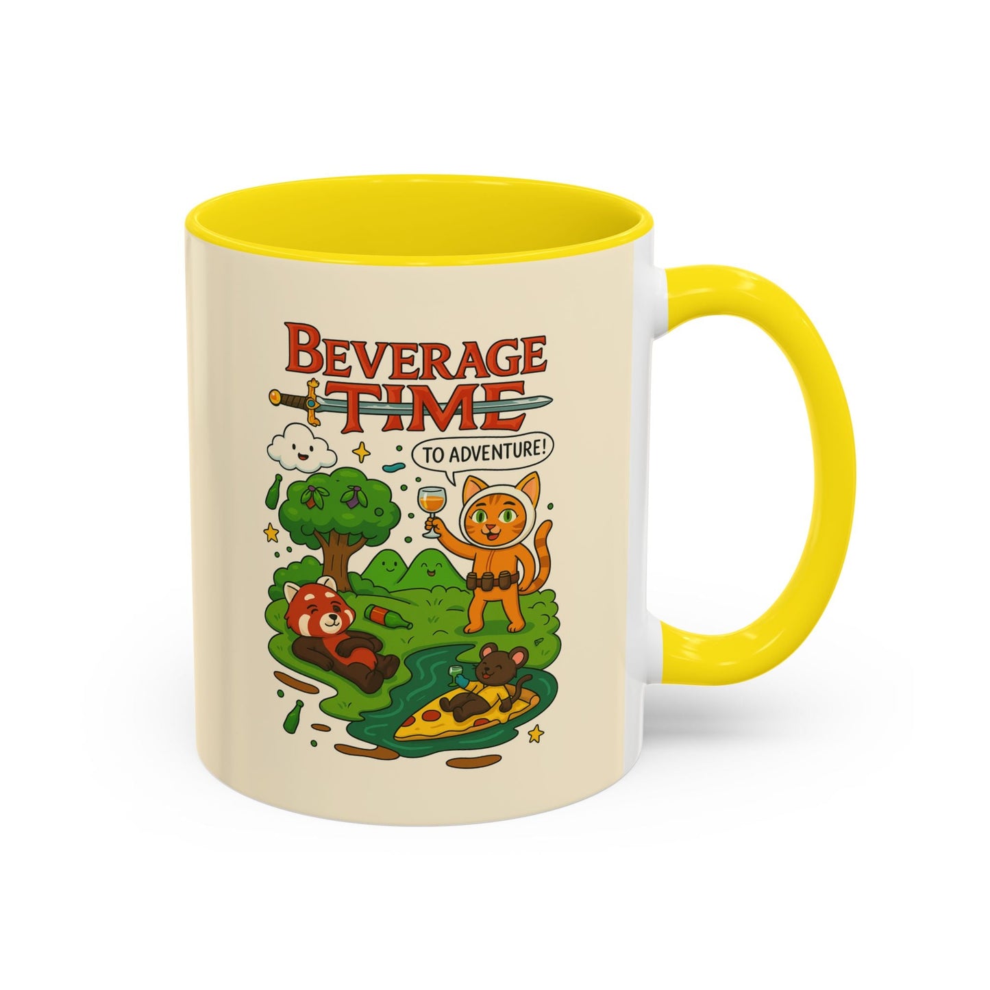 Adventure - Themed Coffee Mug - 'Beverage Time!' - DrinkingDojo™ Shop