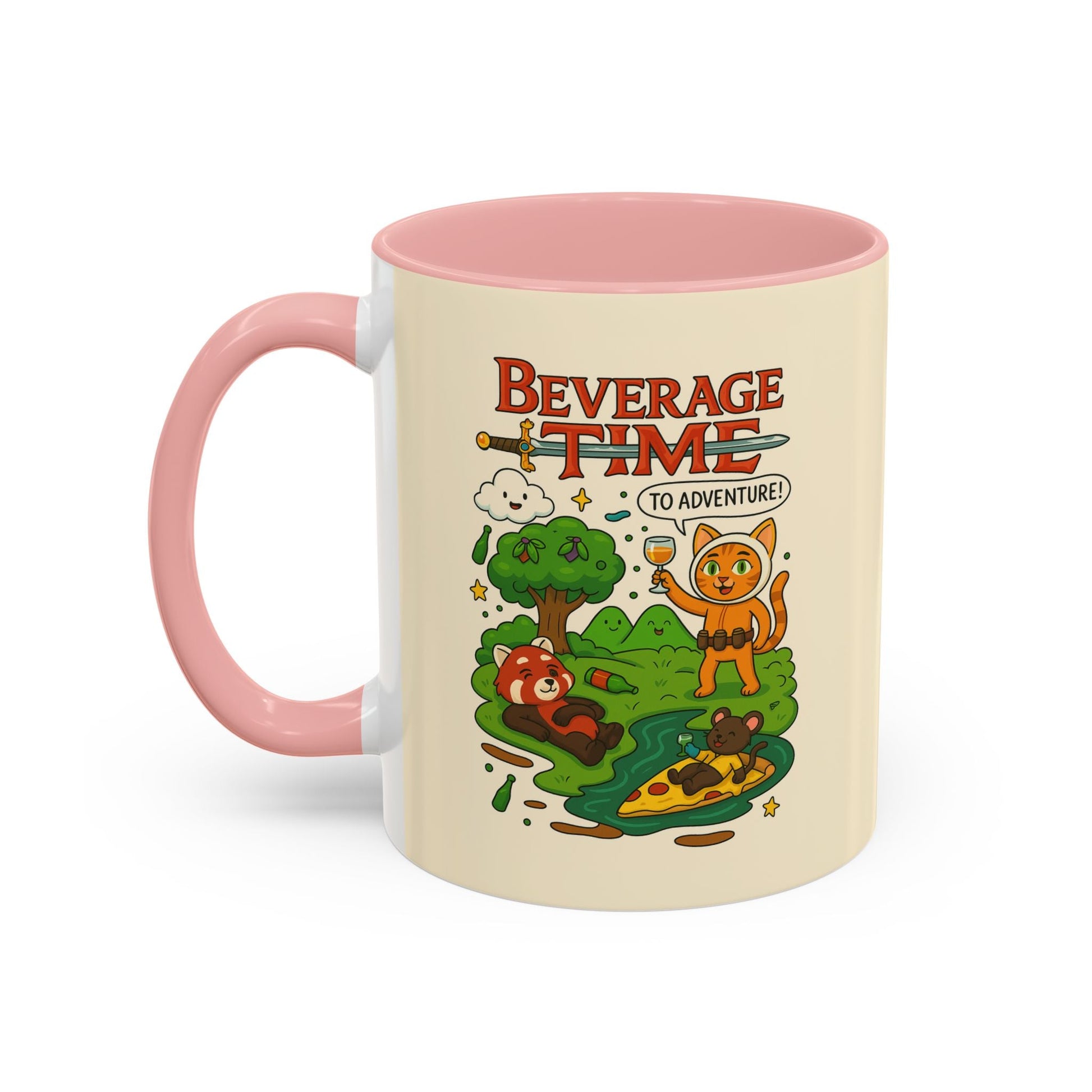Adventure - Themed Coffee Mug - 'Beverage Time!' - DrinkingDojo™ Shop