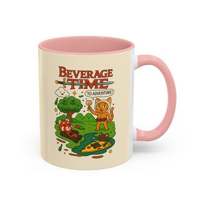 Adventure - Themed Coffee Mug - 'Beverage Time!' - DrinkingDojo™ Shop