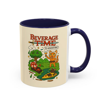 Adventure - Themed Coffee Mug - 'Beverage Time!' - DrinkingDojo™ Shop