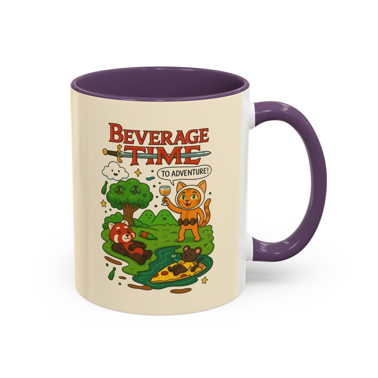 Adventure - Themed Coffee Mug - 'Beverage Time!' - DrinkingDojo™ Shop