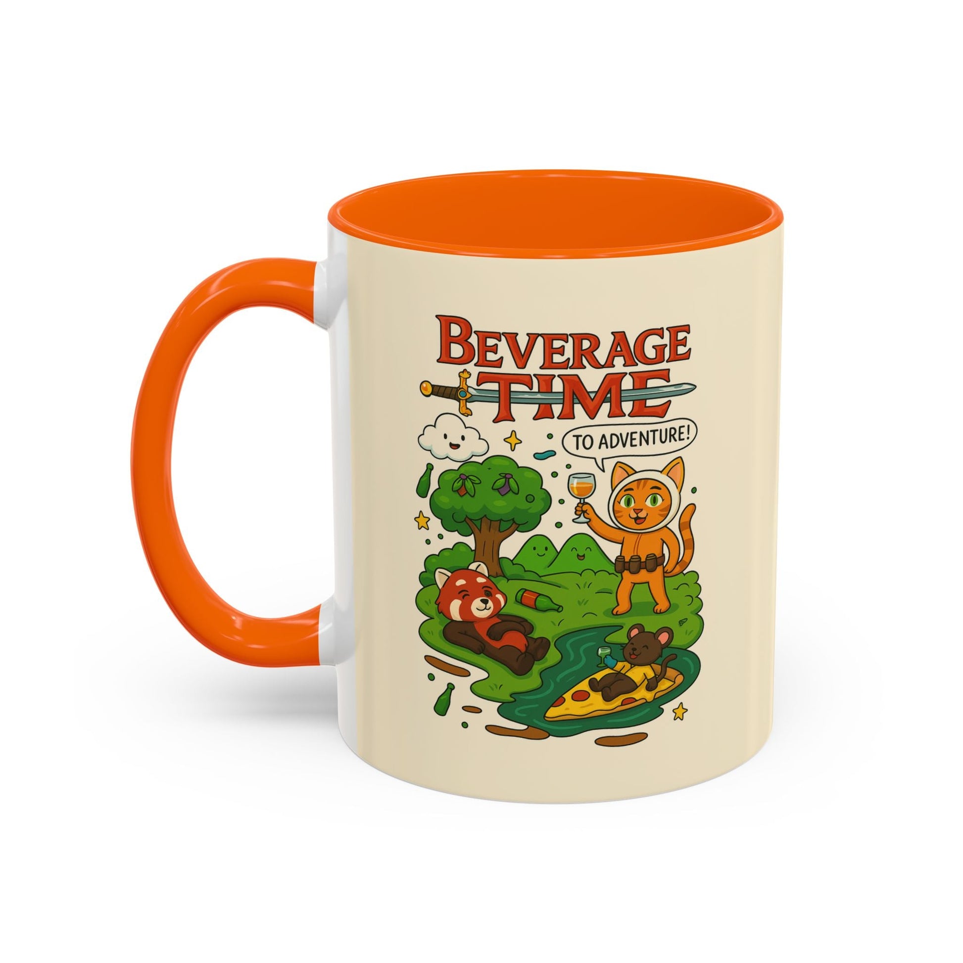 Adventure - Themed Coffee Mug - 'Beverage Time!' - DrinkingDojo™ Shop
