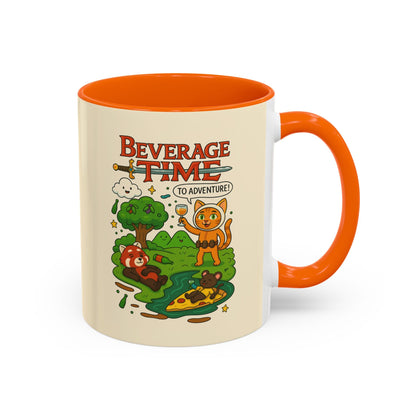 Adventure - Themed Coffee Mug - 'Beverage Time!' - DrinkingDojo™ Shop