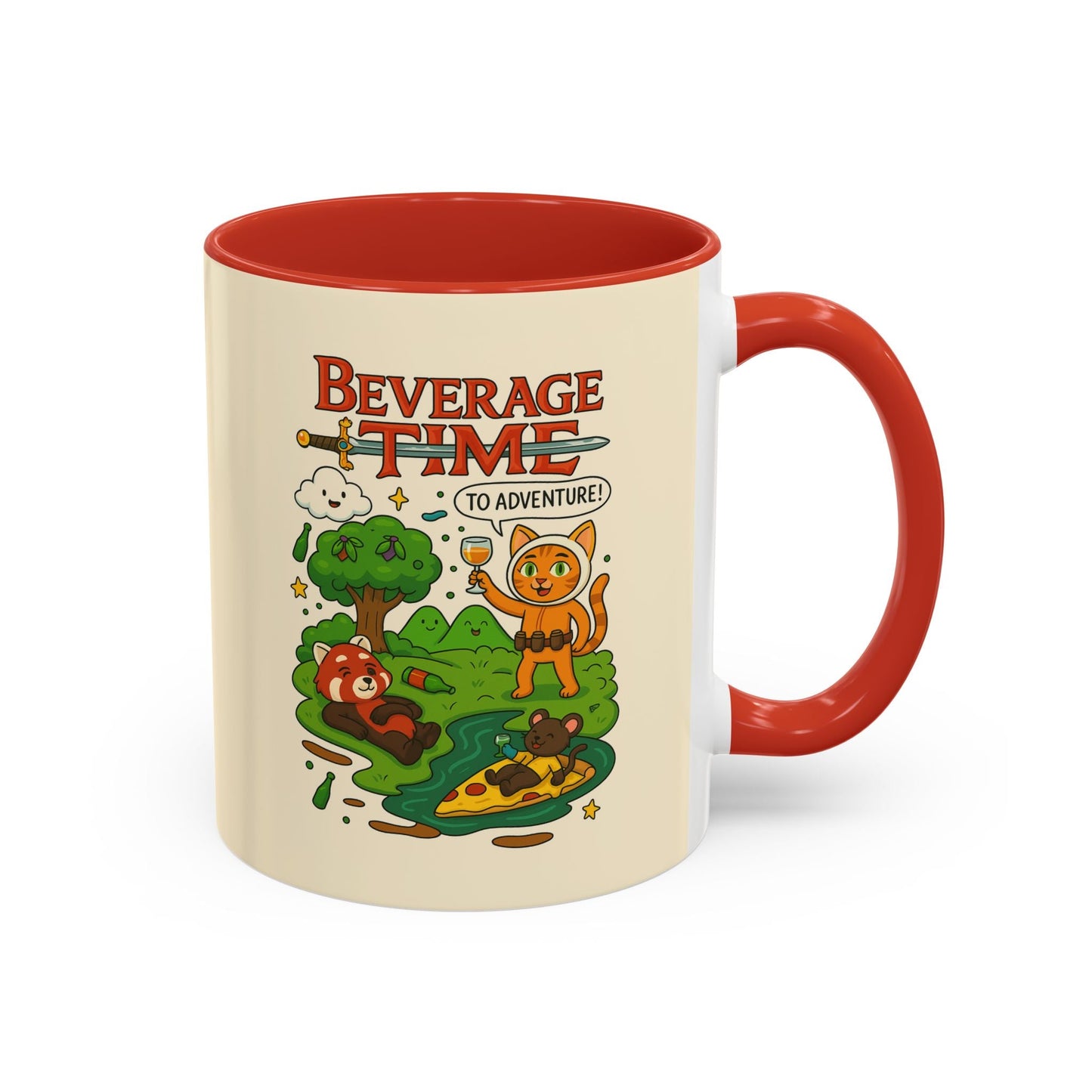 Adventure - Themed Coffee Mug - 'Beverage Time!' - DrinkingDojo™ Shop