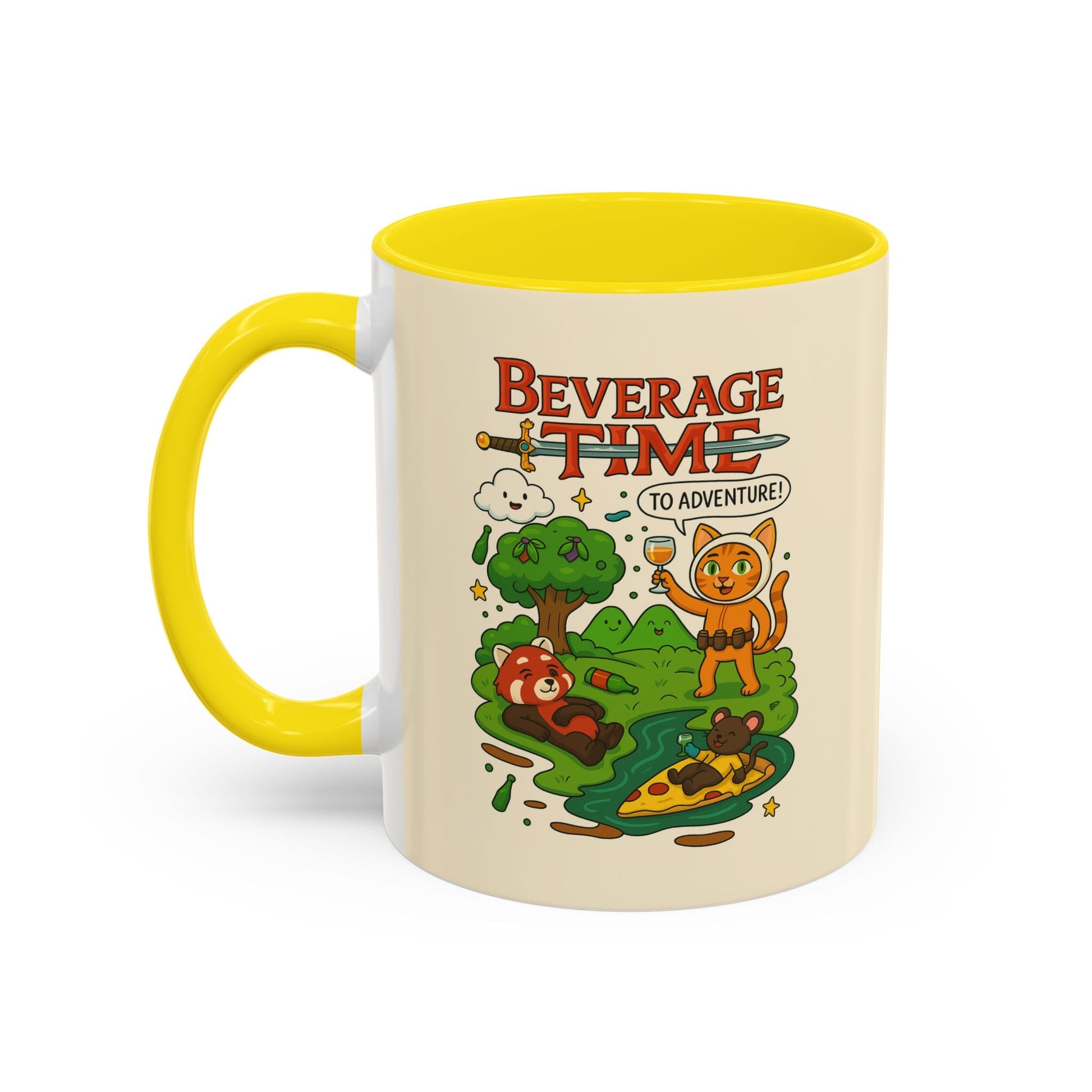 Adventure - Themed Coffee Mug - 'Beverage Time!' - DrinkingDojo™ Shop