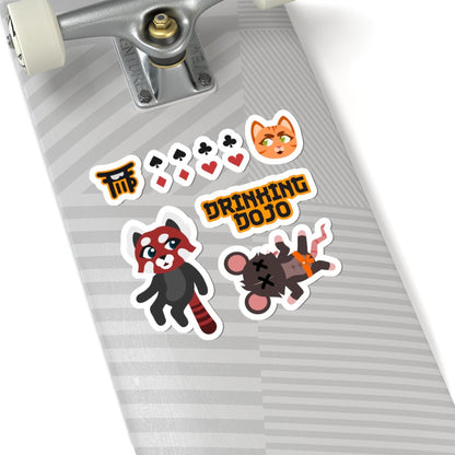 Kiss - Cut Stickers - DrinkingDojo™ Shop