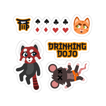 Kiss - Cut Stickers - DrinkingDojo™ Shop