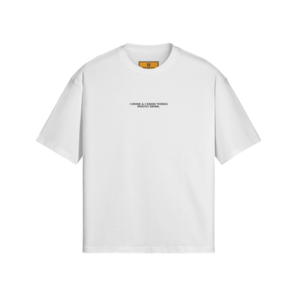 Mostly Drink Tee - DrinkingDojo™ Shop