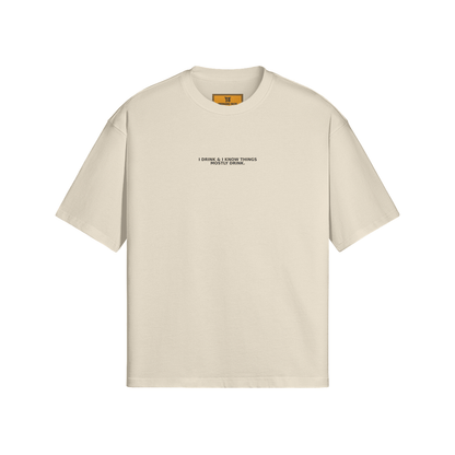 Mostly Drink Tee - DrinkingDojo™ Shop