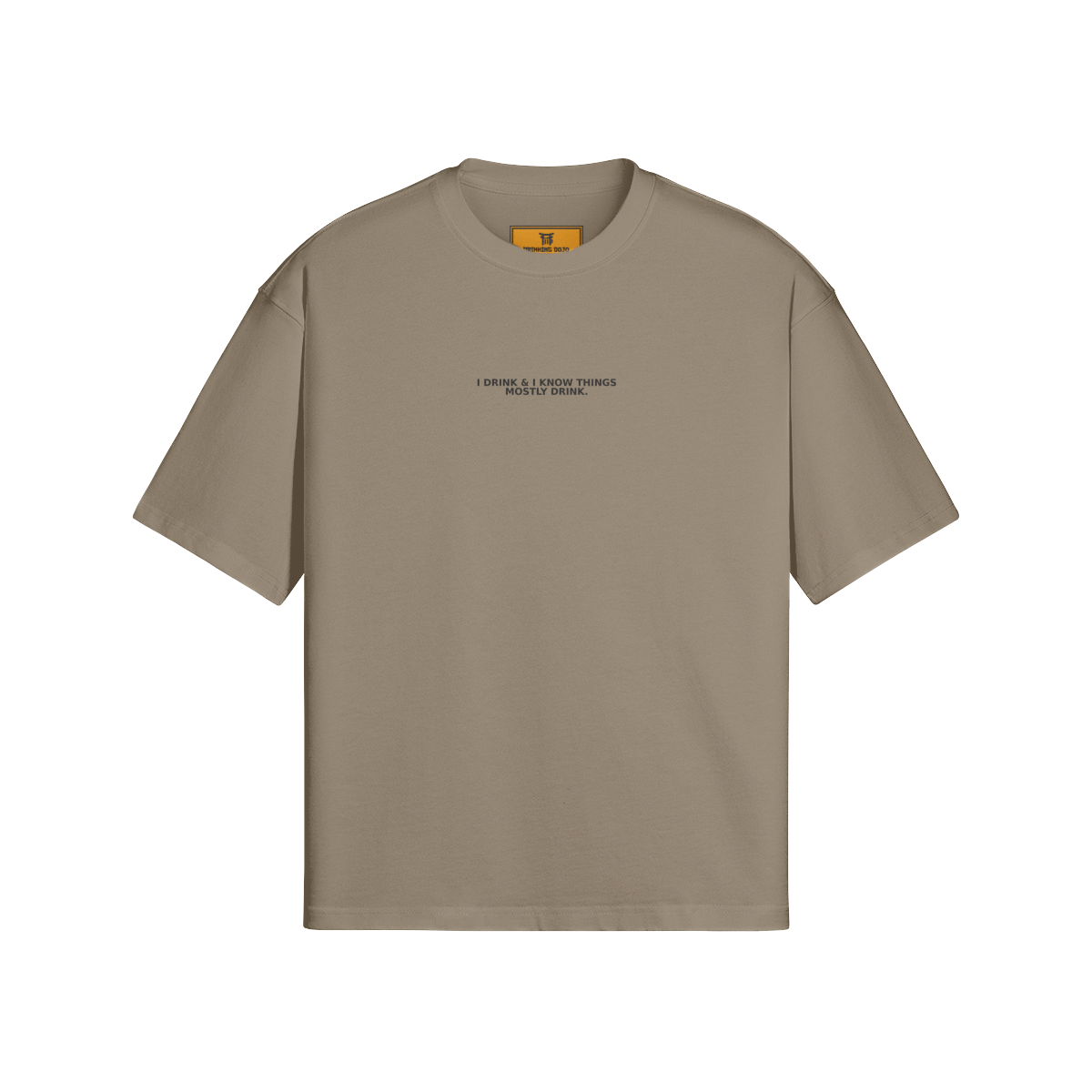 Mostly Drink Tee - DrinkingDojo™ Shop