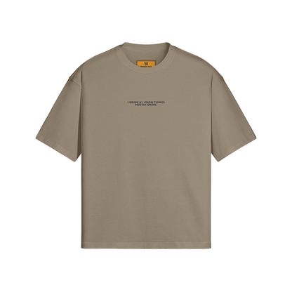 Mostly Drink Tee - DrinkingDojo™ Shop
